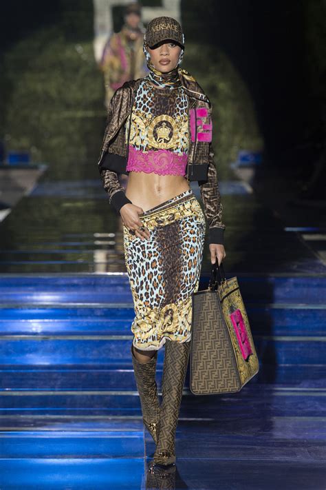 versace fendi vogue runway|Versace vs Fendi.